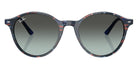 Ray-Ban RB2230F Bernard 1420GK 51 - Transparent Shade Fantasy Blue #id:rb2230f1420gk_s:100100