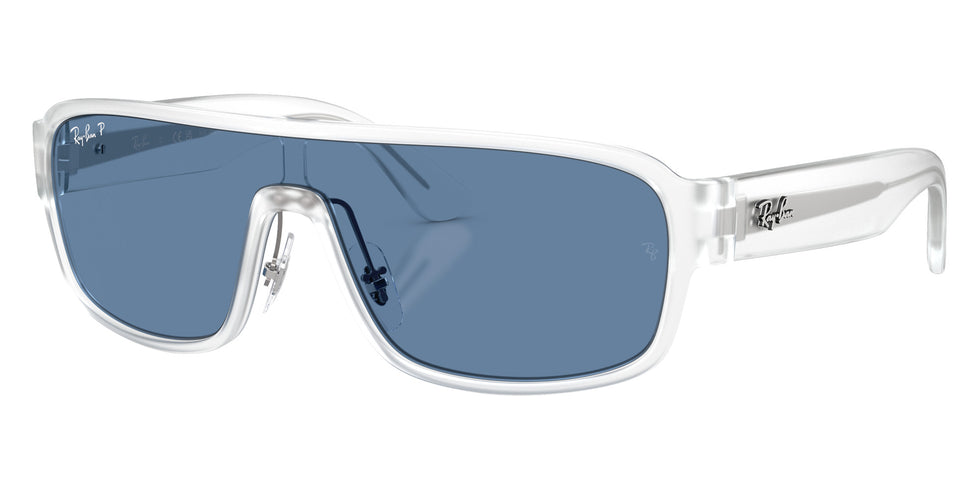 Ray-Ban RB2233 646/1C 129 - Transparent / Blue Urban Storm Polarized S #id:rb22336461c_s:100105