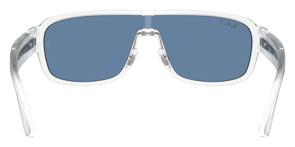 Ray-Ban RB2233 646/1C 129 - Transparent / Blue Urban Storm Polarized S #id:rb22336461c_s:100115