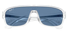 Ray-Ban RB2233 646/1C 129 - Transparent / Blue Urban Storm Polarized S #id:rb22336461c_s:100125