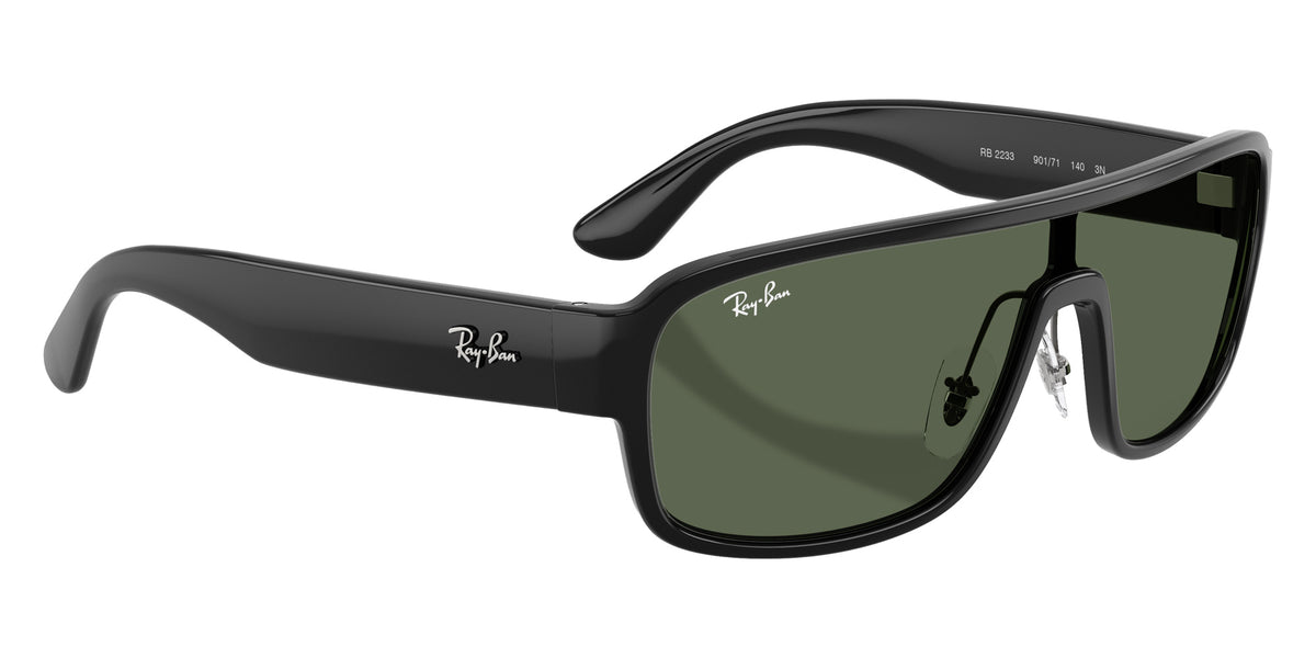 Ray-Ban RB2233 901/71 129 - Black / Dark Green #id:rb223390171_s:106120