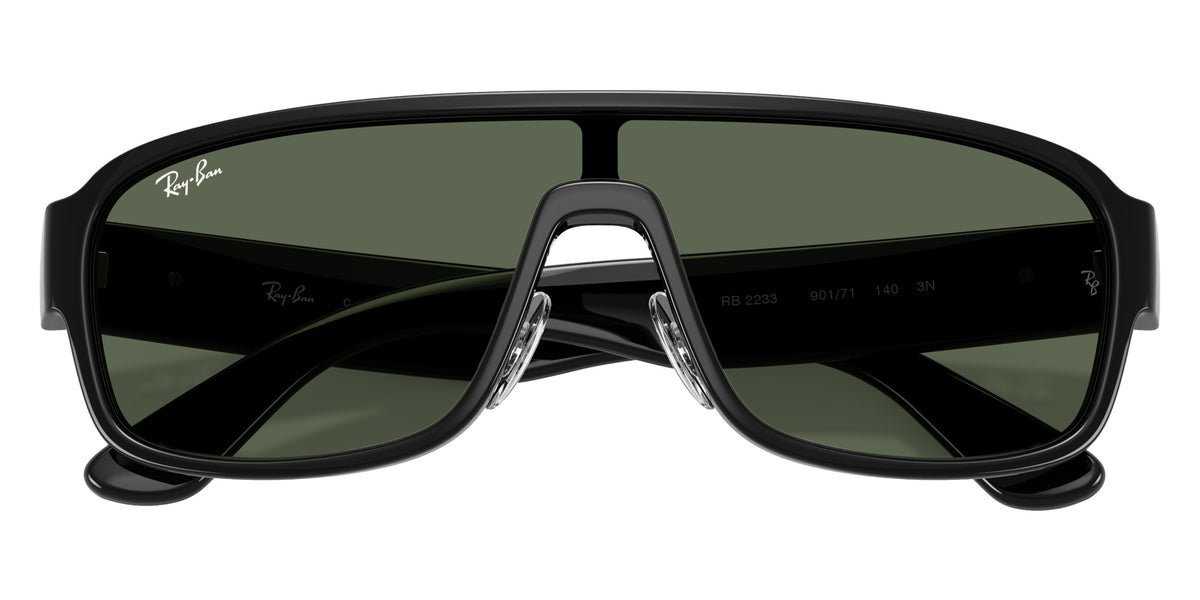 Ray-Ban RB2233 901/71 129 - Black / Dark Green #id:rb223390171_s:106125