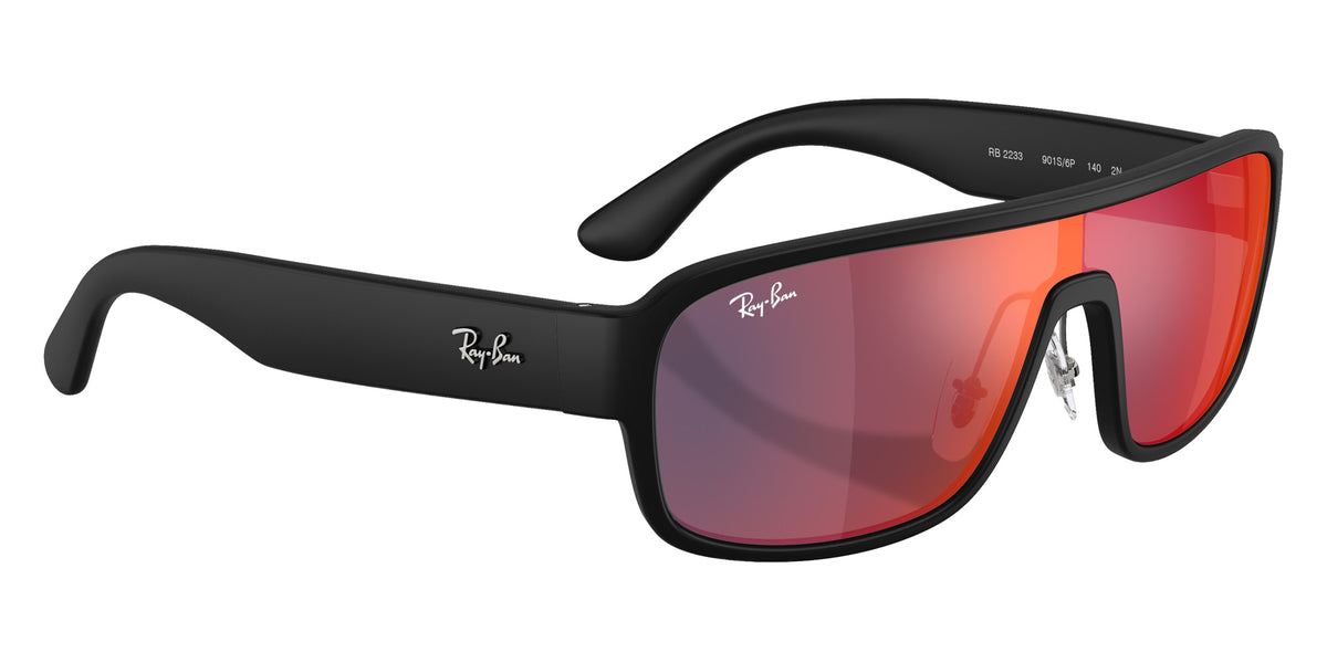 Ray-Ban RB2233 901S6P 129 - Black / Dark Blue Mirrored Violet #id:rb2233901s6p_s:108120