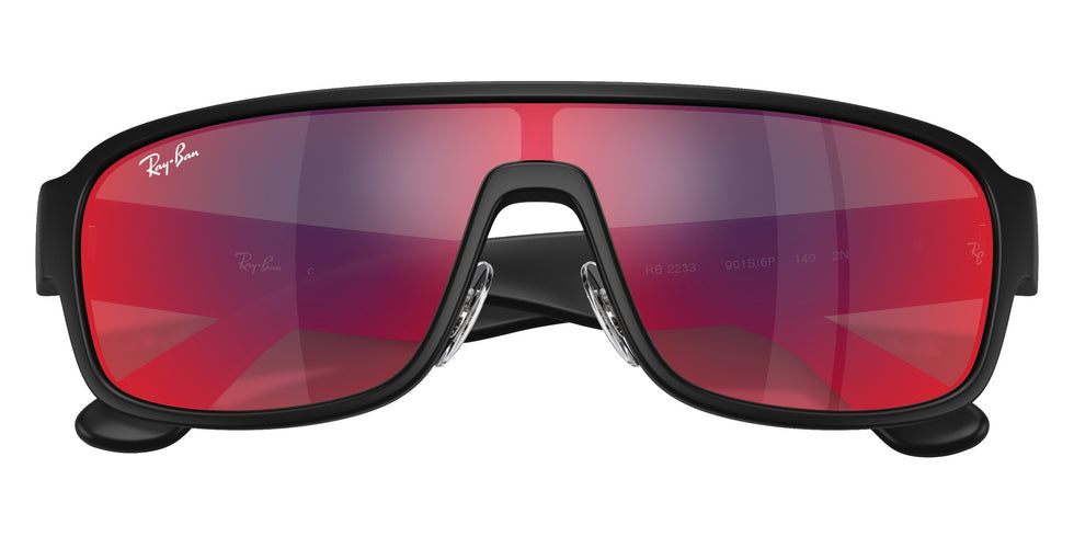 Ray-Ban RB2233 901S6P 129 - Black / Dark Blue Mirrored Violet #id:rb2233901s6p_s:108125