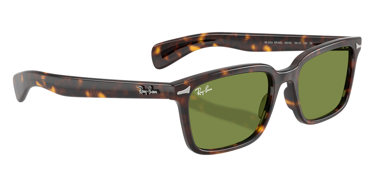 Ray-Ban RB2234 Brunel 902/4E 53 - Havana / Green #id:rb22349024e_s:116120