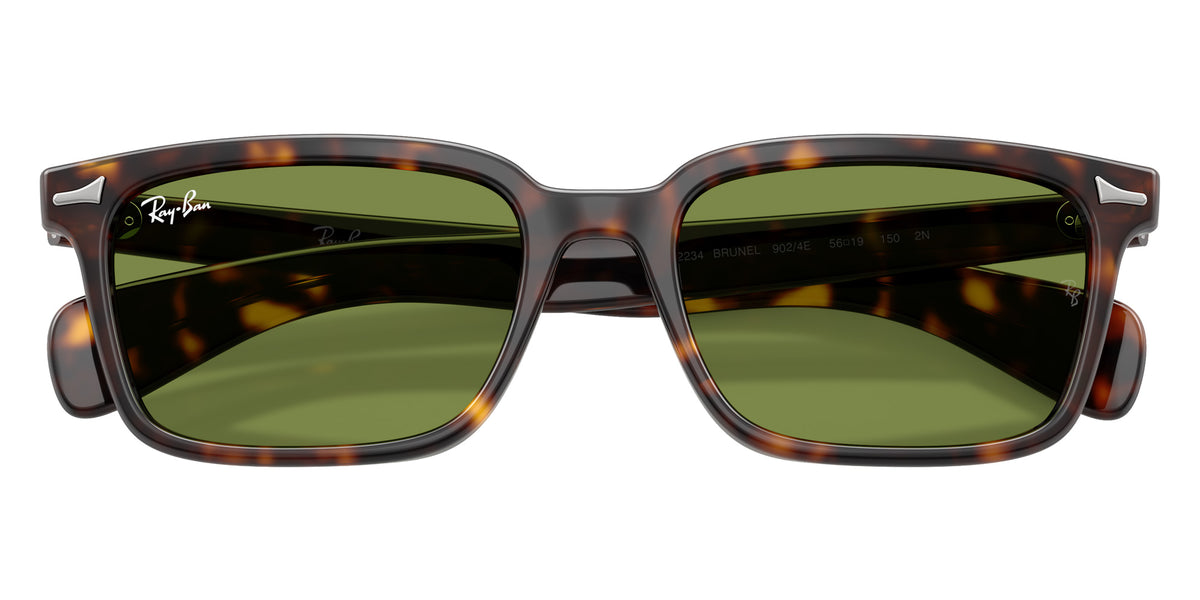 Ray-Ban RB2234 Brunel 902/4E 53 - Havana / Green #id:rb22349024e_s:116125