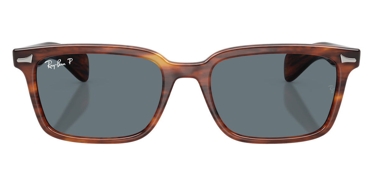 Ray-Ban RB2234 Brunel 954/3R 53 - Striped Havana / Dark Blue Polarized #id:rb22349543r_s:124100