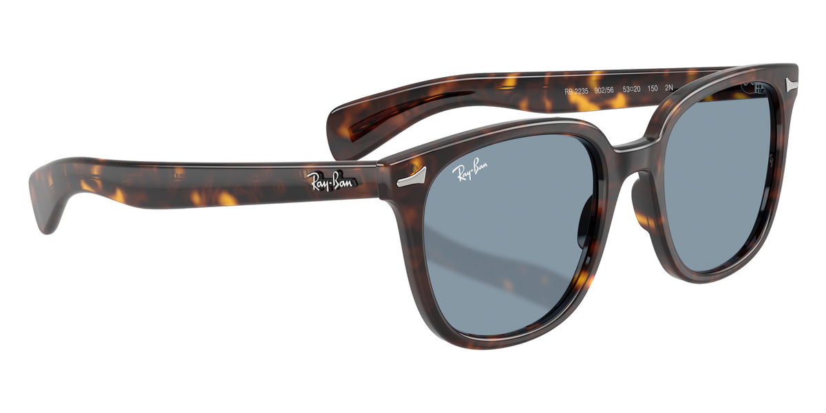 Ray-Ban RB2235 Brunel II 902/56 53 - Havana / Blue #id:rb223590256_s:106120