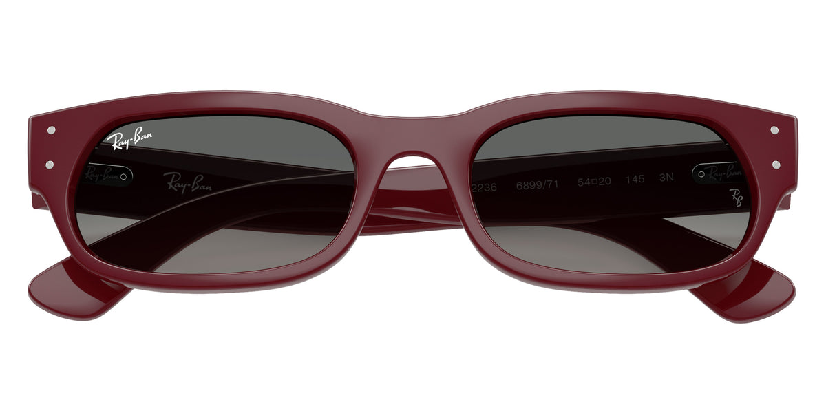 Ray-Ban RB2236 689971 54 - Bordeaux / Light Gray Gradient Dark Gray #id:rb2236689971_s:100125