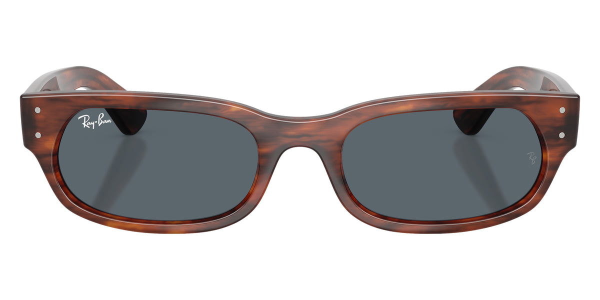 Ray-Ban RB2236F 954/R5 54 - Striped Havana / Blue #id:rb2236f954r5_s:108100