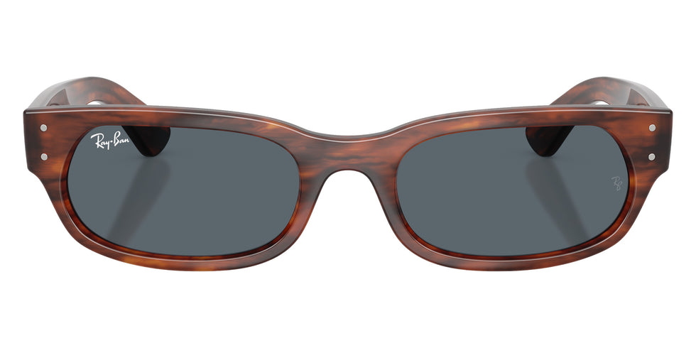Ray-Ban RB2236F 954/R5 54 - Striped Havana / Blue #id:rb2236f954r5_s:108100