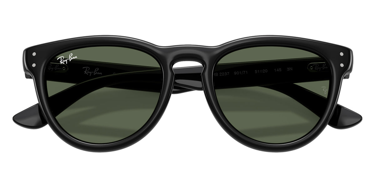 Ray-Ban RB2237 901/71 51 - Black / Dark Green #id:rb223790171_s:110125