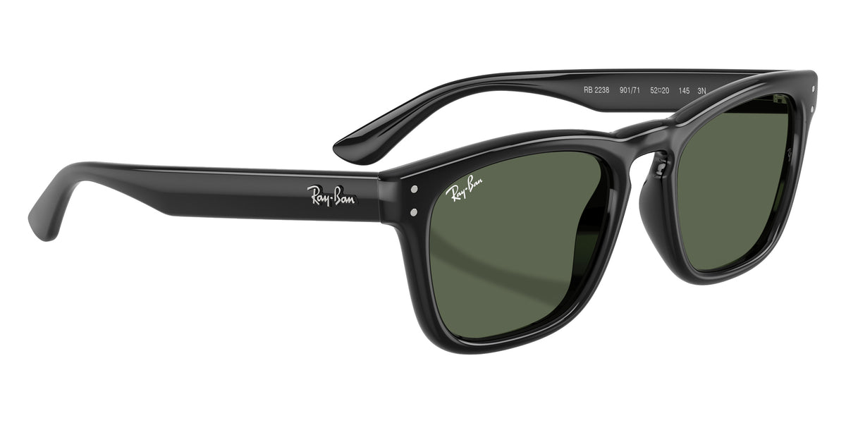 Ray-Ban RB2238 901/71 52 - Black / Dark Green #id:rb223890171_s:108120