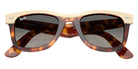 Ray-Ban RB2240 Wayfarer Street Neat 144371 50 - Beige on Havana / Gradient Gray #id:rb2240144371_s:102125