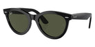 Ray-Ban RB2241F Wayfarer Way 901/31 54 - Black / Green #id:rb2241f90131_s:104105