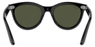 Ray-Ban RB2241F Wayfarer Way 901/31 54 - Black / Green #id:rb2241f90131_s:104115