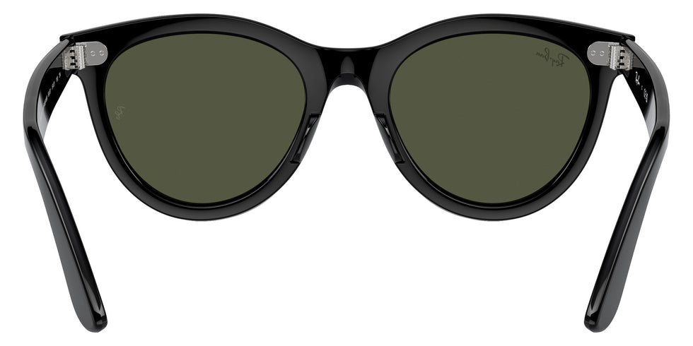 Ray-Ban RB2241F Wayfarer Way 901/31 54 - Black / Green #id:rb2241f90131_s:104115