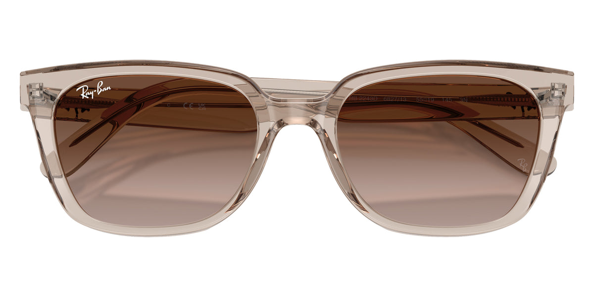 Ray-Ban RB2243D 682713 55 - Transparent Light Brown / Light Brown Gradient Dark Brow #id:rb2243d682713_s:102125