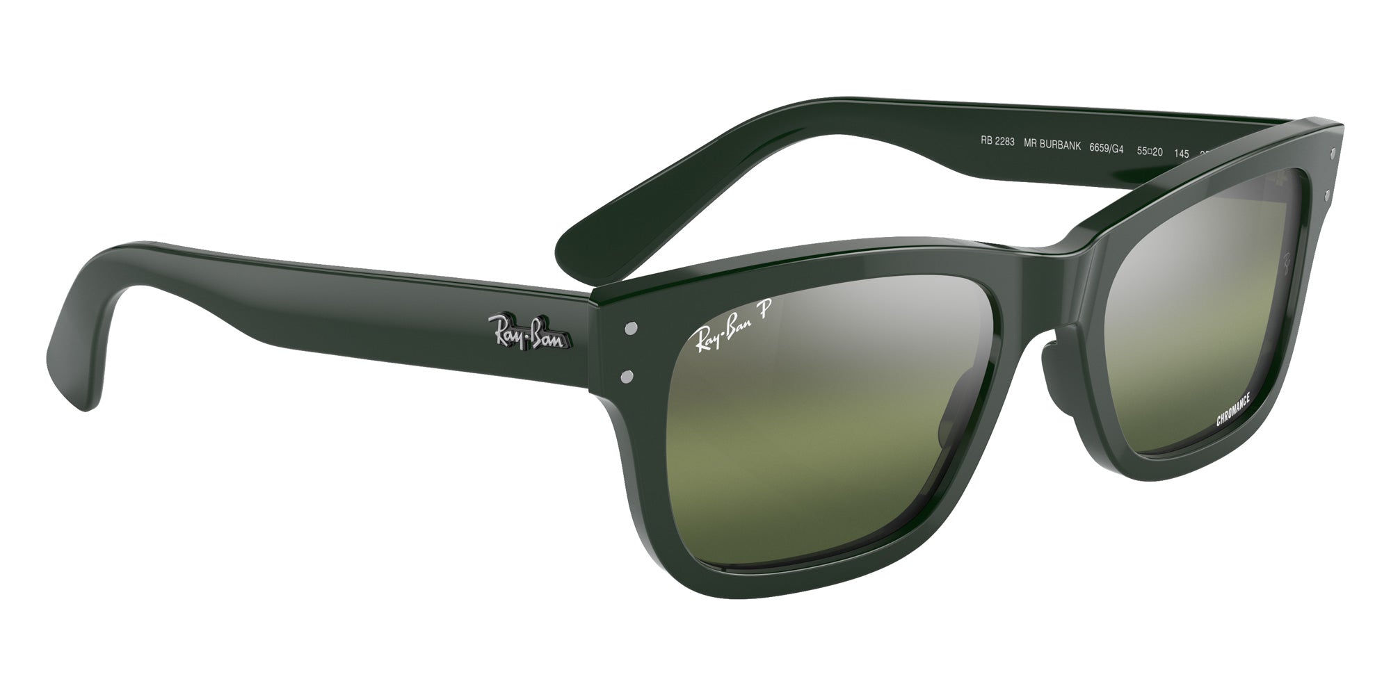 Ray-Ban RB2283 Burbank 6659G4 58 - Green #id:rb22836659g4_s:106120