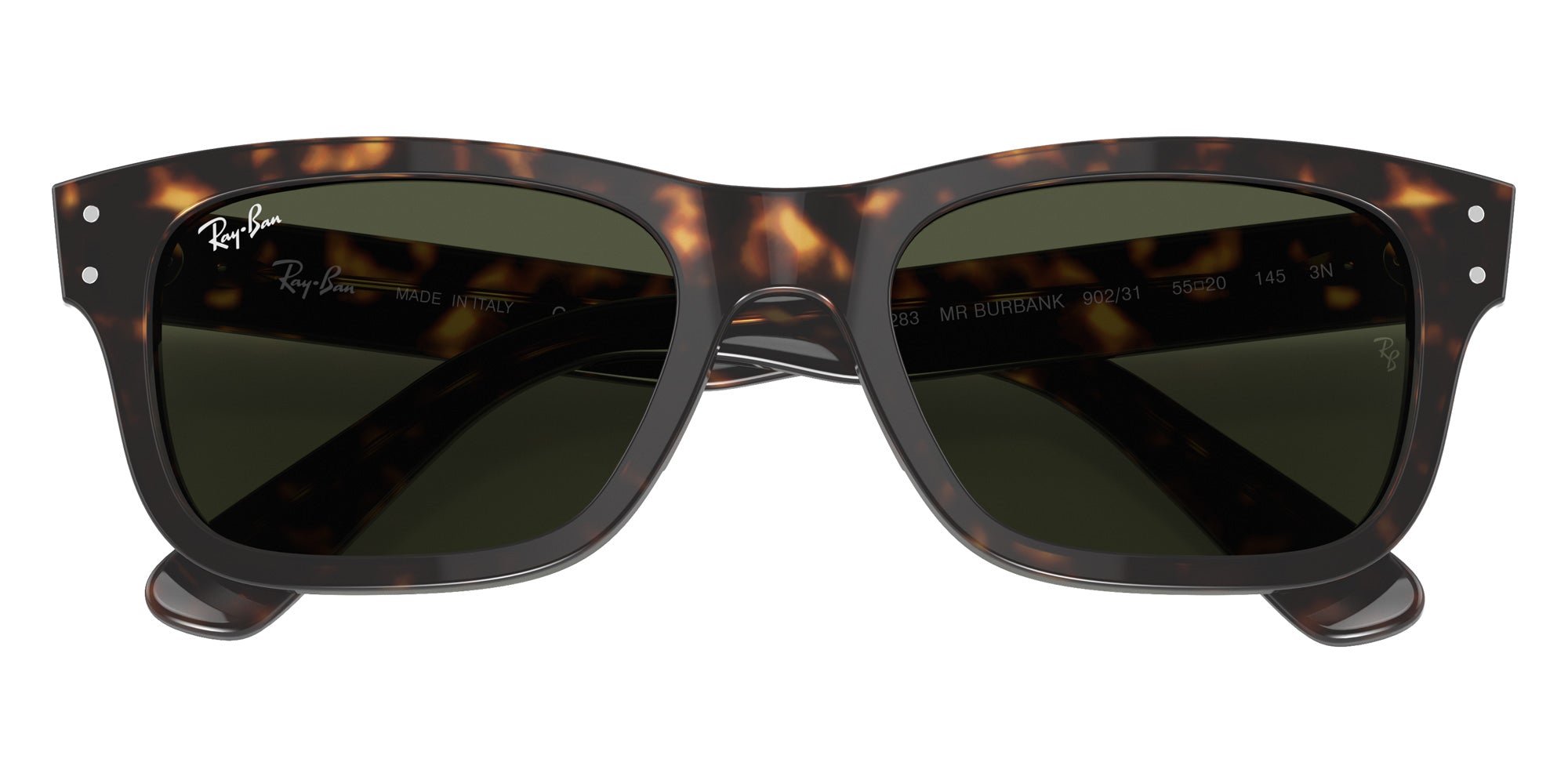 Ray-Ban RB2283 Burbank 902/31 55 - Havana #id:rb228390231_s:100125