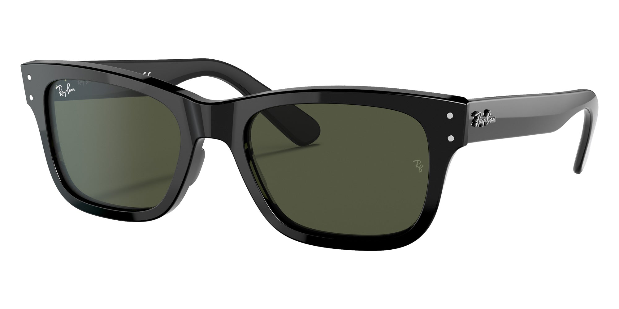 Ray-Ban RB2283F Burbank 901/31 55 - Black / G-15 Green #id:rb2283f90131_s:100105
