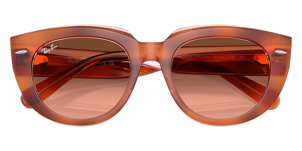 Ray-Ban RB2286F Doreen 1415A5 52 - Red Havana on Transparent Multicolor #id:rb2286f1415a5_s:100125