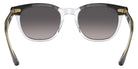 Ray-Ban RB2298 Hawkeye 1294M3 52 - Black on Transparent / Gray Polarized #id:rb22981294m3_s:100115