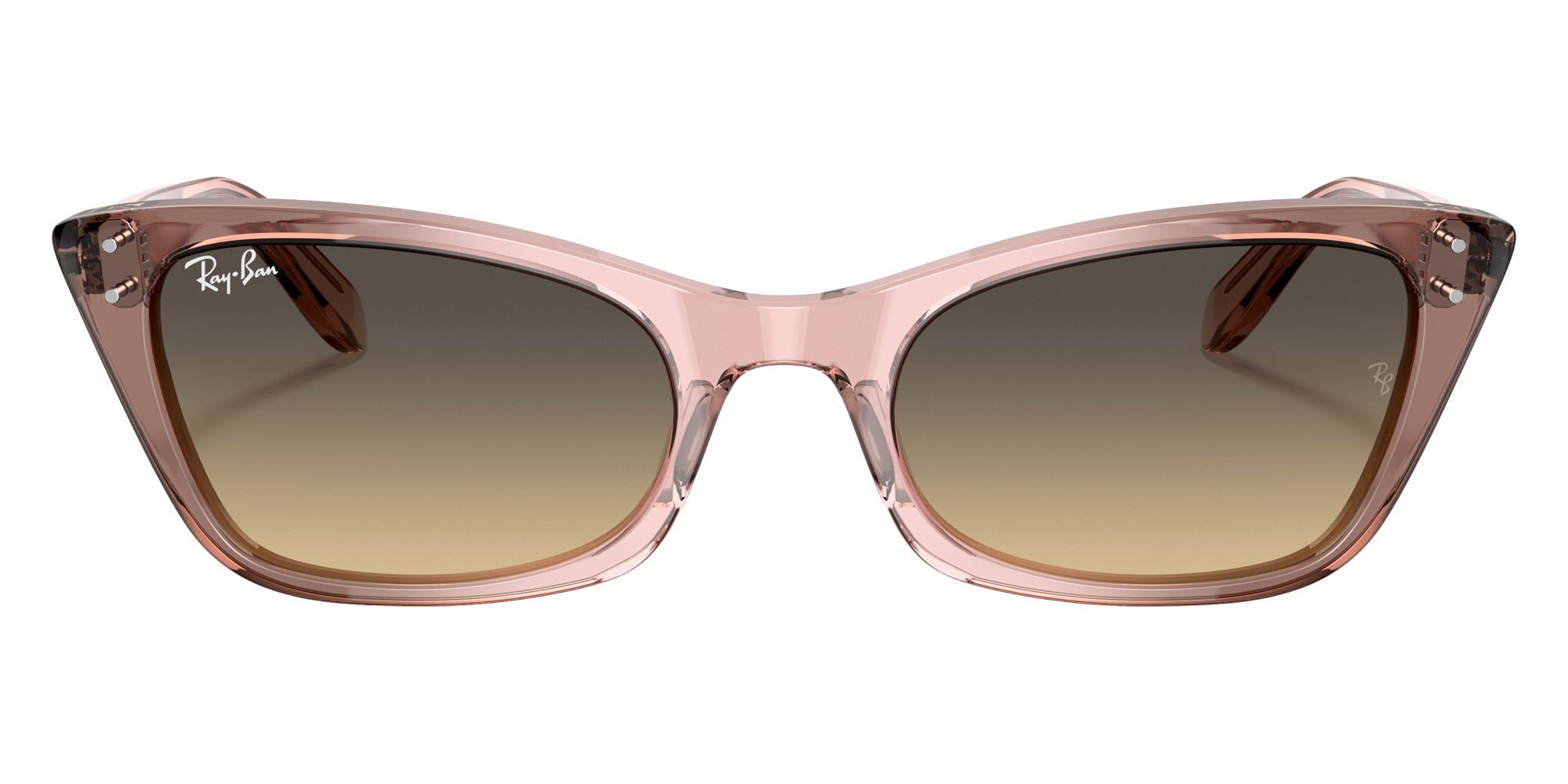 Ray-Ban RB2299 Lady Burbank 1344BG 52 - Transparent Pink / Brown Vintage #id:rb22991344bg_s:100100