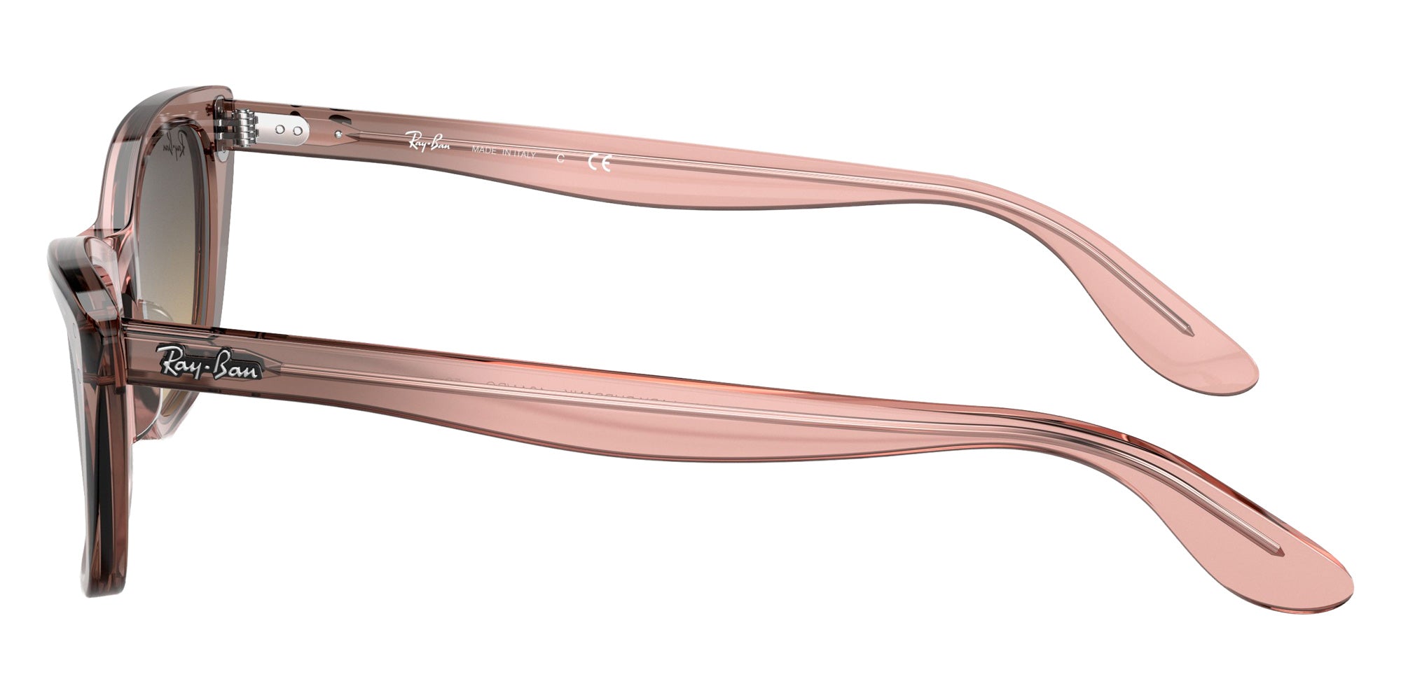 Ray-Ban RB2299 Lady Burbank 1344BG 52 - Transparent Pink / Brown Vintage #id:rb22991344bg_s:100110