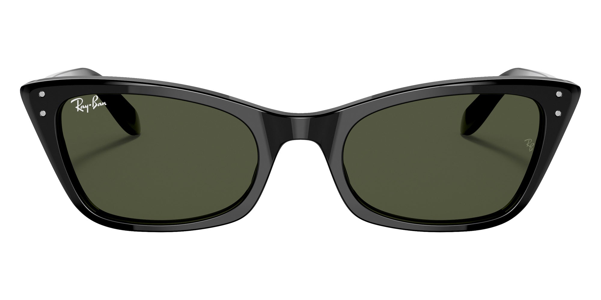 Ray-Ban RB2299 Lady Burbank 901/31 55 - Black / Green #id:rb229990131_s:100100