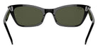 Ray-Ban RB2299 Lady Burbank 901/31 55 - Black / Green #id:rb229990131_s:100115
