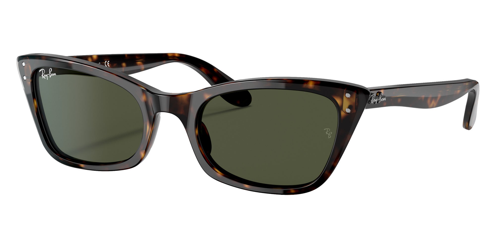 Ray-Ban RB2299 Lady Burbank 902/31 55 - Havana / Green #id:rb229990231_s:102105