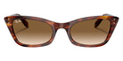 Ray-Ban RB2299 Lady Burbank 954/51 55 - Striped Havana / Clear/Brown #id:rb229995451_s:102100