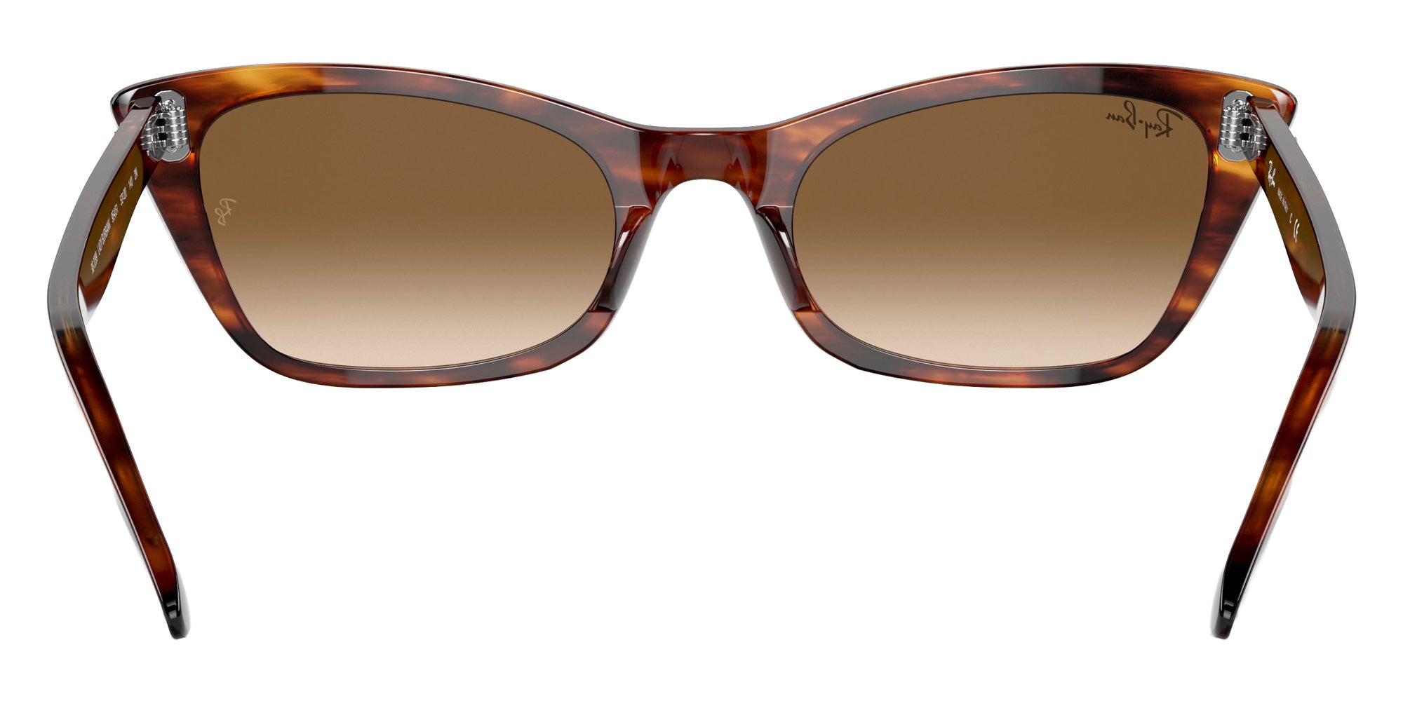 Ray-Ban RB2299 Lady Burbank 954/51 55 - Striped Havana / Clear/Brown #id:rb229995451_s:102115
