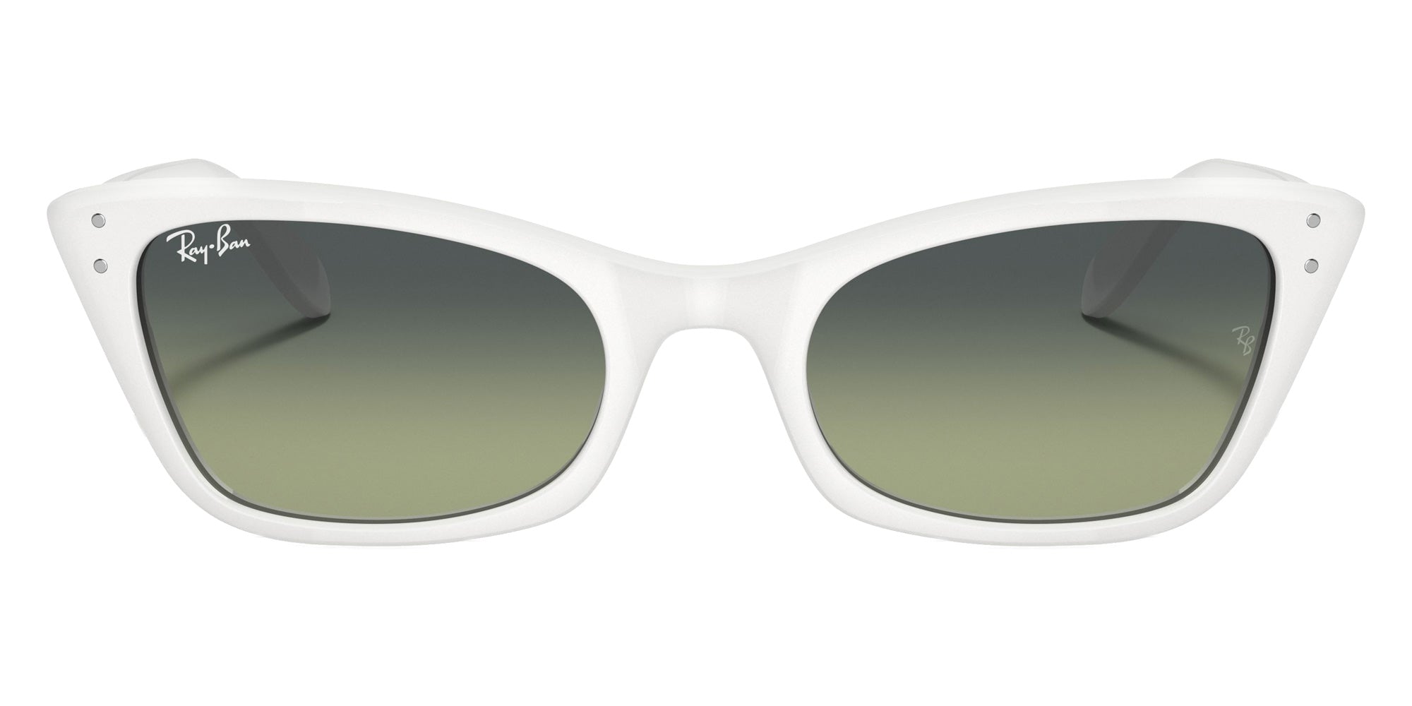Ray-Ban RB2299 Lady Burbank 975/BH 52 - White / Green Vintage #id:rb2299975bh_s:104100