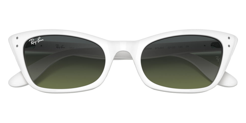 Ray-Ban RB2299 Lady Burbank 975/BH 52 - White / Green Vintage #id:rb2299975bh_s:104125