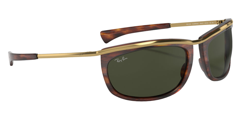 Ray-Ban RB2319 Olympian I 954/31 62 - Striped Havana / G-15 Green #id:rb231995431_s:100120
