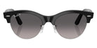 Ray-Ban RB2341 Clubmaster Way 1354M3 54 - Black on Silver / Gray Gradient Polarized #id:rb23411354m3_s:100100