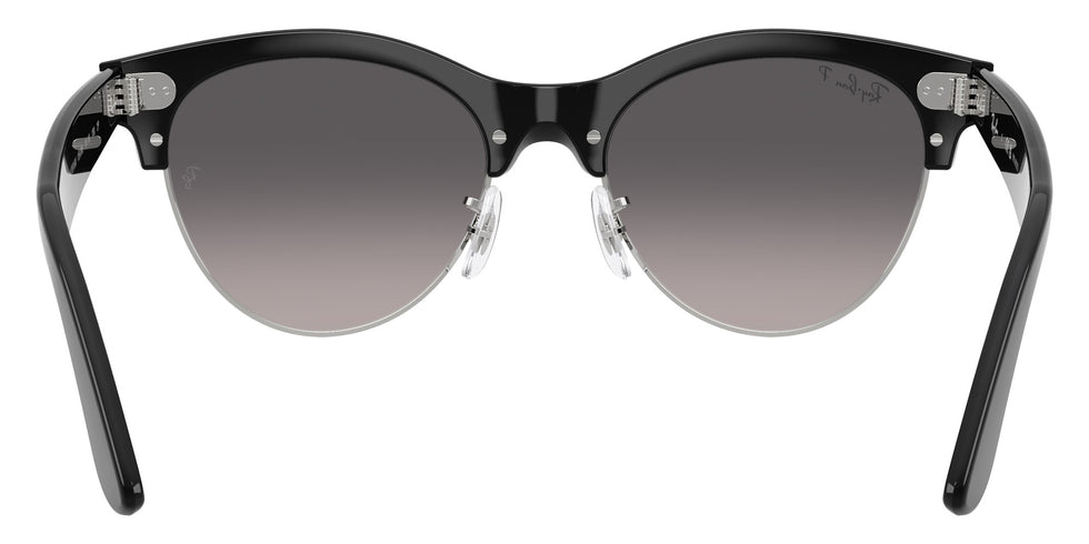 Ray-Ban RB2341 Clubmaster Way 1354M3 54 - Black on Silver / Gray Gradient Polarized #id:rb23411354m3_s:100115