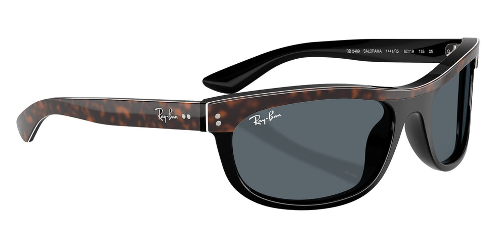 Ray-Ban RB2489 Balorama Street Neat 1441R5 62 - Havana on Black / Blue #id:rb24891441r5_s:102120