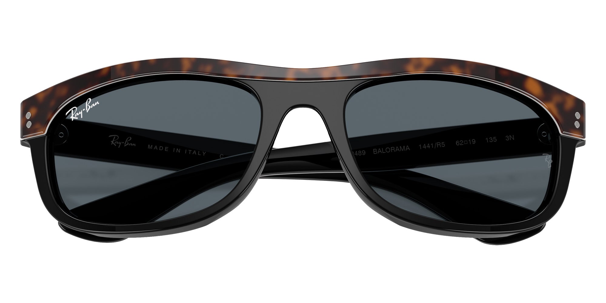 Ray-Ban RB2489 Balorama Street Neat 1441R5 62 - Havana on Black / Blue #id:rb24891441r5_s:102125