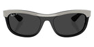 Ray-Ban RB2489 Balorama Street Neat 144248 62 - Gray on Black / Polarized Black #id:rb2489144248_s:104100