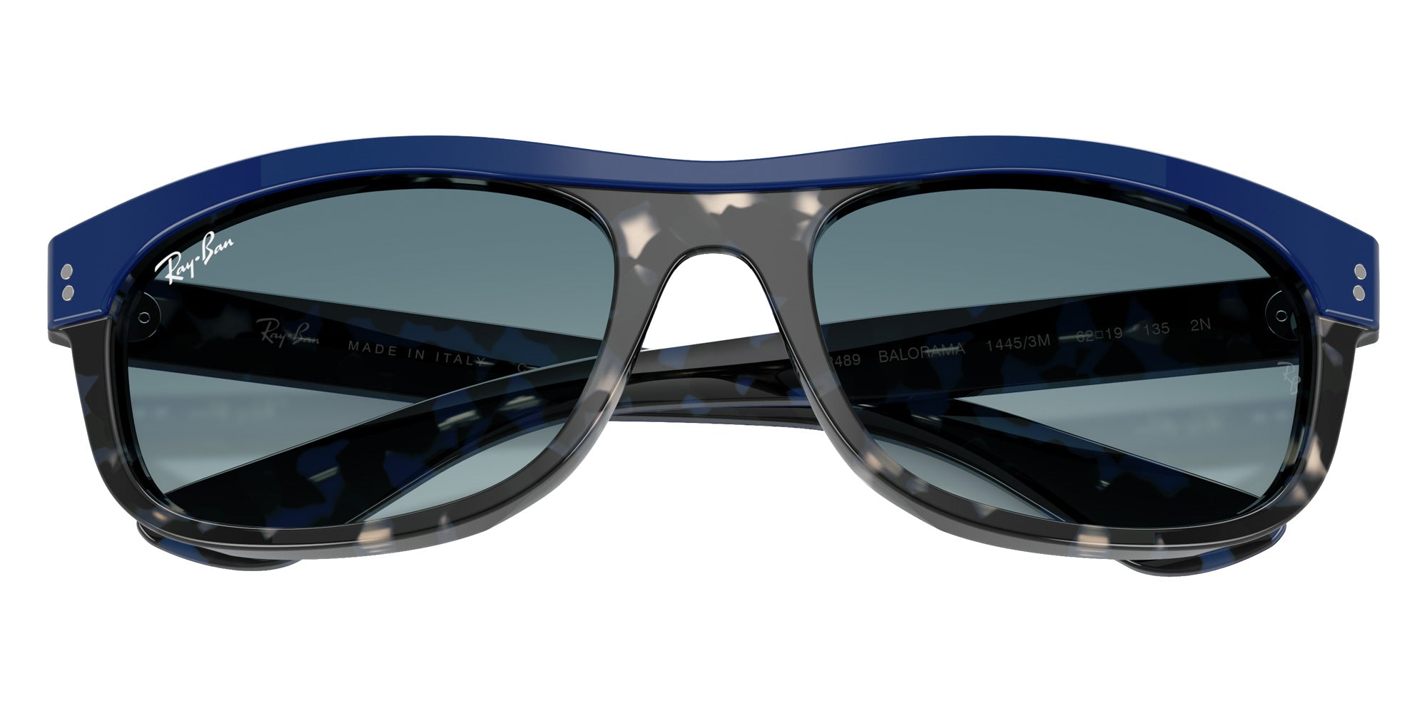 Ray-Ban RB2489 Balorama Street Neat 14453M 62 - Blue on Havana / Blue Gradient Gray #id:rb248914453m_s:110125