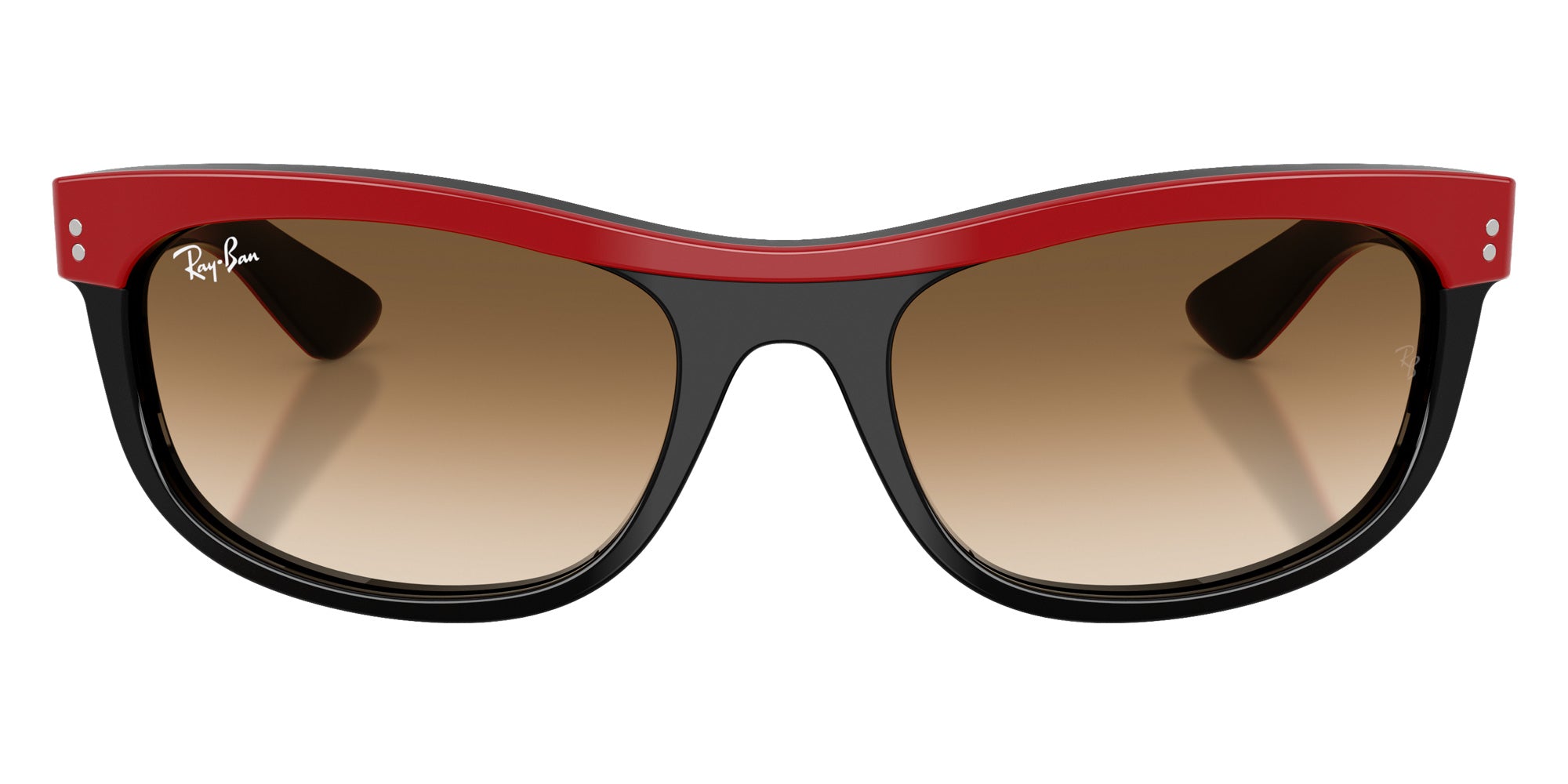 Ray-Ban RB2489 Balorama Street Neat 955/51 62 - Red on Black / Clear Gradient Brown #id:rb248995551_s:112100