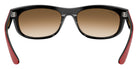 Ray-Ban RB2489 Balorama Street Neat 955/51 62 - Red on Black / Clear Gradient Brown #id:rb248995551_s:112115