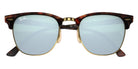 Ray-Ban RB3016 Clubmaster 114530 51 - Havana on Gold / Silver Flash Mirrored #id:rb3016114530_s:100125