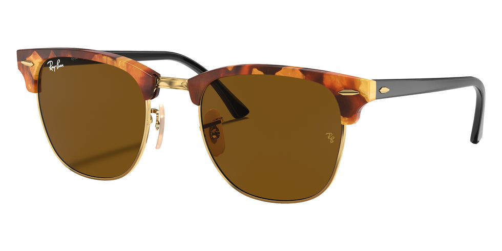 Ray-Ban RB3016 Clubmaster Fleck 1160 49 - Brown Havana #id:rb30161160_s:100105