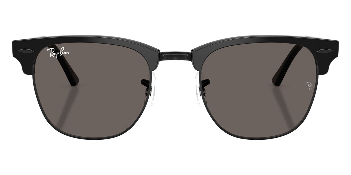 Ray-Ban RB3016 Clubmaster Classic 1291B1 49 - Black on Black / Dark Gray #id:rb30161291b1_s:100100