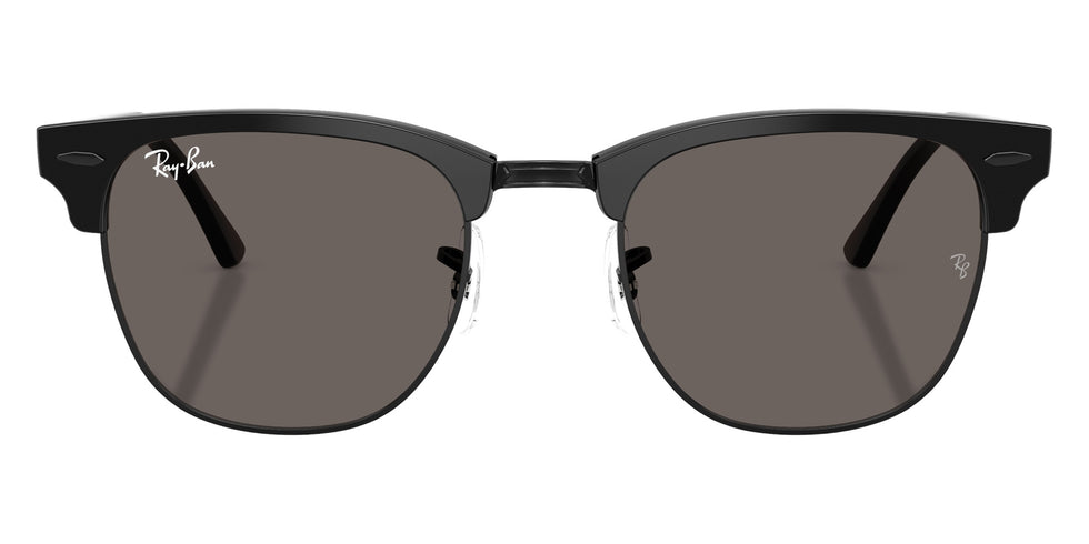 Ray-Ban RB3016 Clubmaster Classic 1291B1 49 - Black on Black / Dark Gray #id:rb30161291b1_s:100100