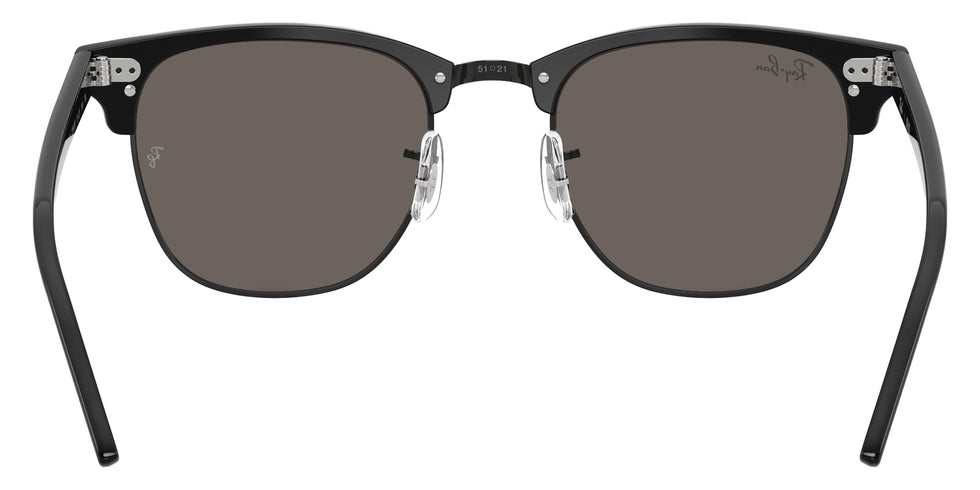 Ray-Ban RB3016 Clubmaster Classic 1291B1 49 - Black on Black / Dark Gray #id:rb30161291b1_s:100115